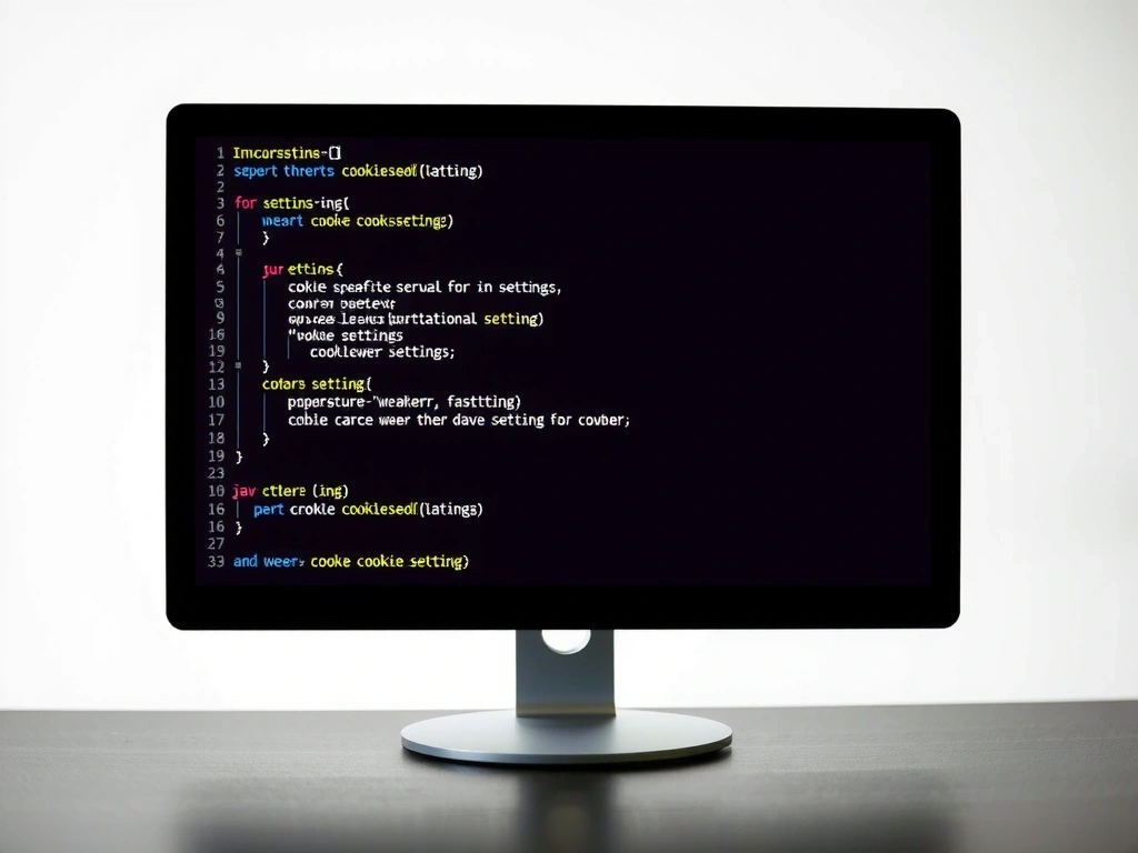 Çerez işleme kütüphanesi gösteren kod parçası