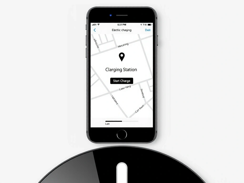 ChargeFlow mobil uygulama arayüzü